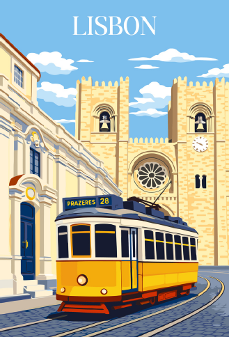 Pintar por Números Elétrico de Lisboa