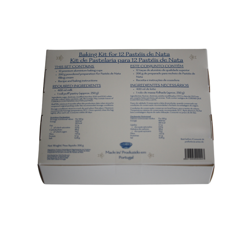 Kit para hornear pasteles de nata