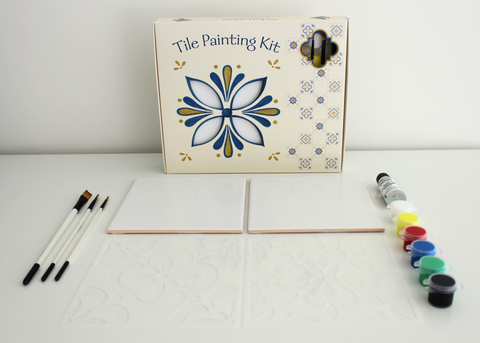 Kit para pintar azulejos portugueses