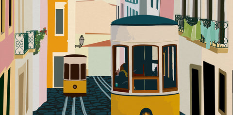 Poster Lisboa à Noite