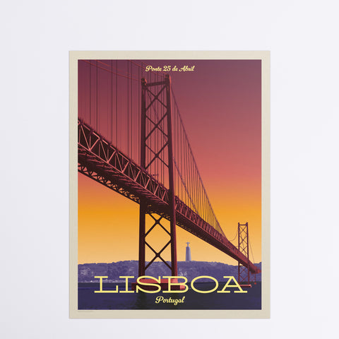 25 de Abril bridge's poster