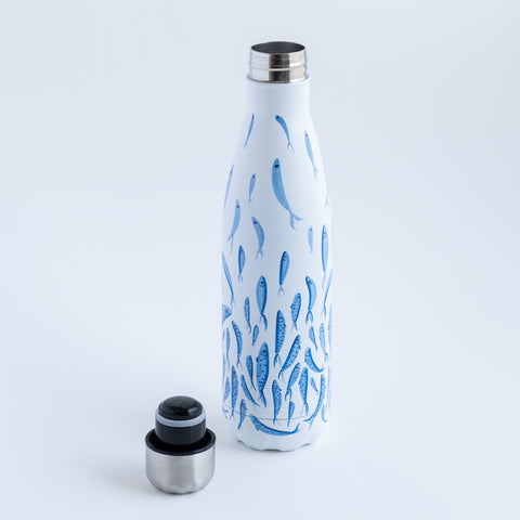 Botella de sardina