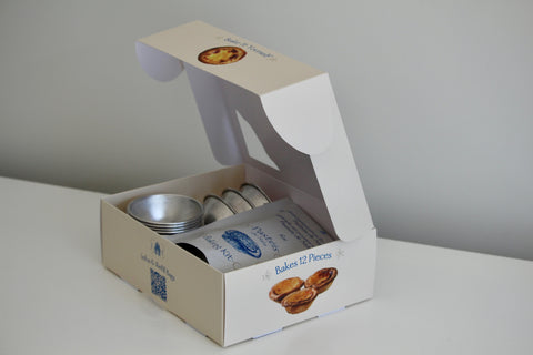 Kit para hornear pasteles de nata