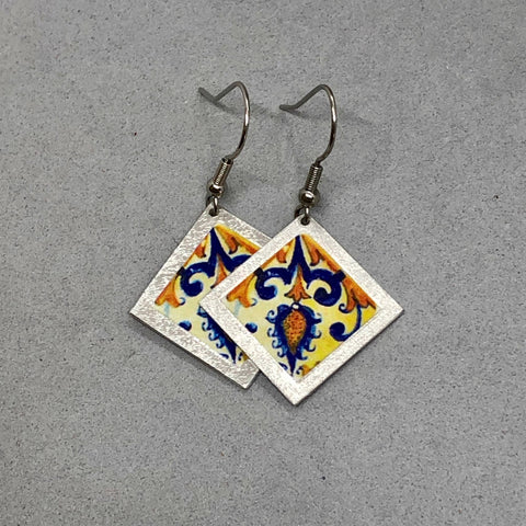 Pendientes Azulejos