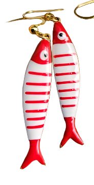 Sardine Earrings