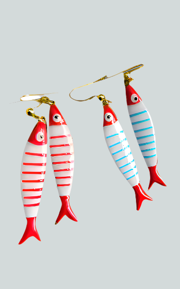 Sardine Earrings