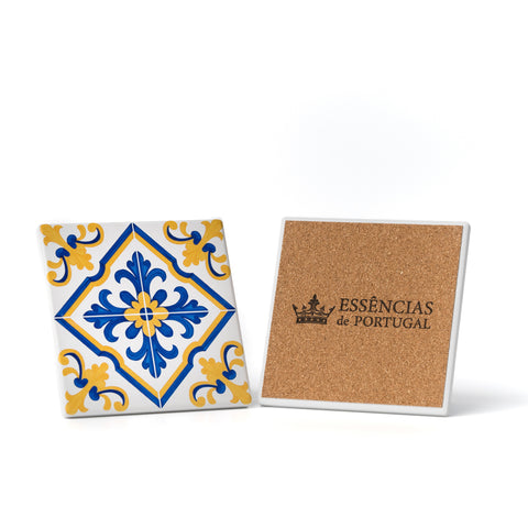 Azulejo Decorativo - Azulejos de Portugal - Limón y Albahaca