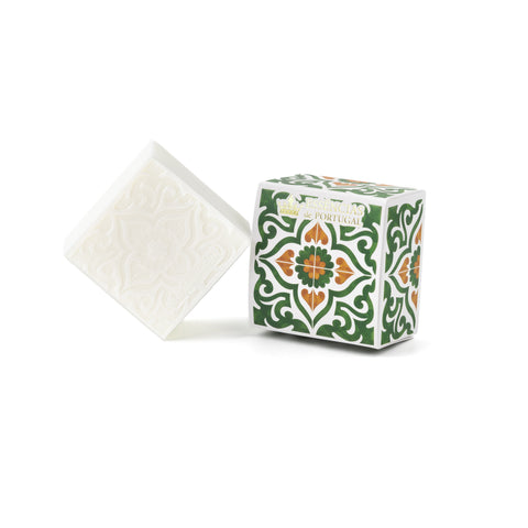 150GR SOAP WITH ENGRAVED TILE PATTERN