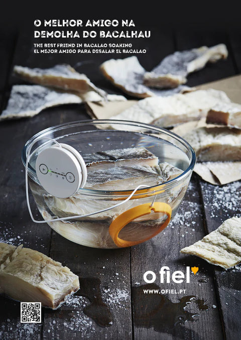 O Fiel - Dispositivo para demolhar bacalhau