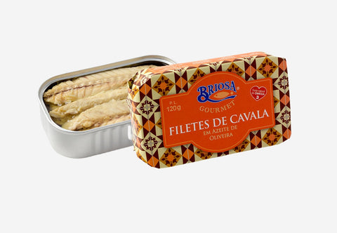 Filetes de Cavala em Azeite - Briosa