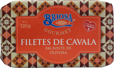 Filetes de Cavala em Azeite - Briosa