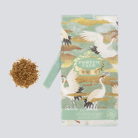 Saqueta Perfumada White Crane