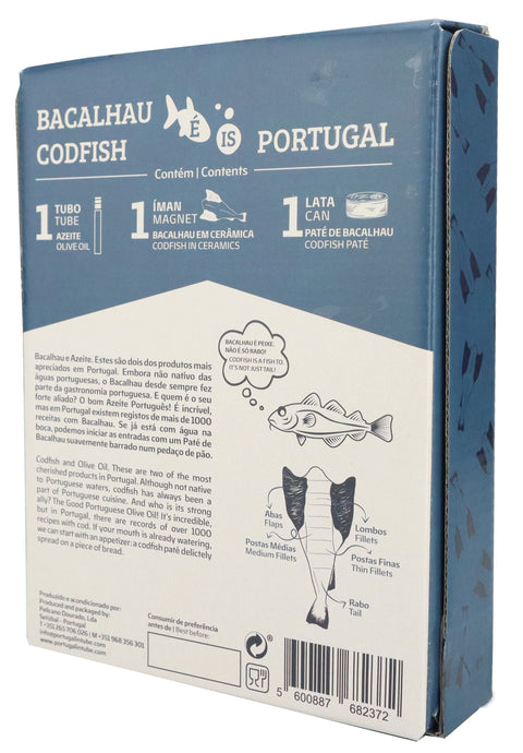 Caixa em Cartão Bacalhau é Portugal