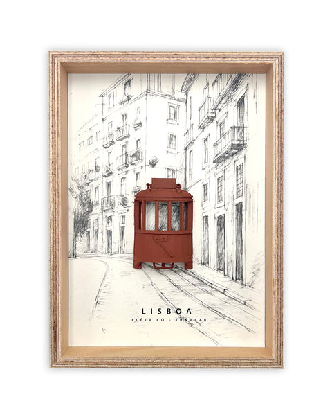 Marcos decorativos Tram 3D