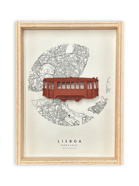 Marcos decorativos Tram 3D