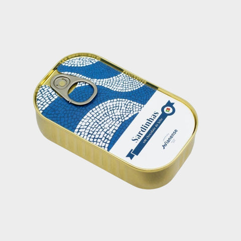 Tin Can with Chocolate Sardines