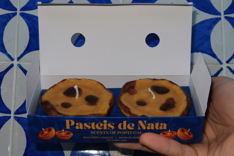 Velas aromáticas de Pastéis de Nata