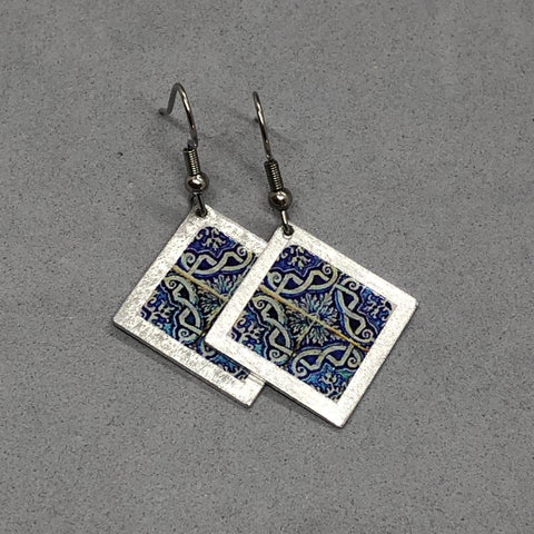 Pendientes Azulejos