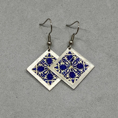 Pendientes Azulejos