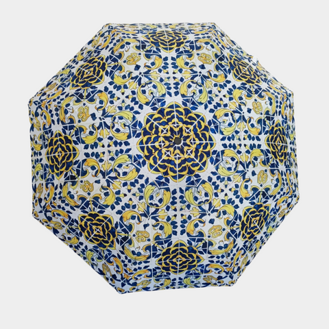 17th Century Portuguese Tiles Camellia Umbrella