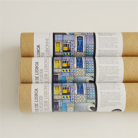 Lisboa Tiles Poster