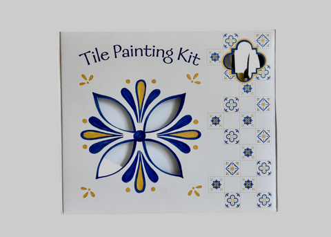 Kit para pintar azulejos portugueses