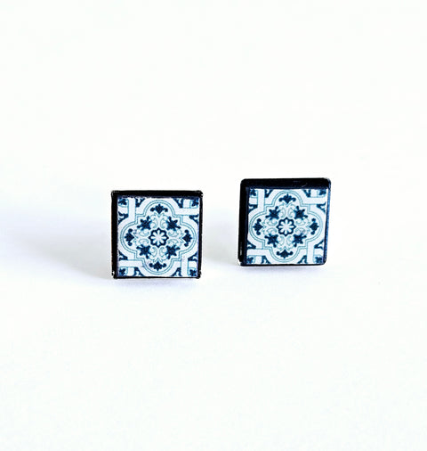 Pendientes Azulejos