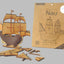 3D Ship Laser-cut wooden puzzle (MDF)