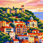 Pintar por Números Atardecer en Lisboa