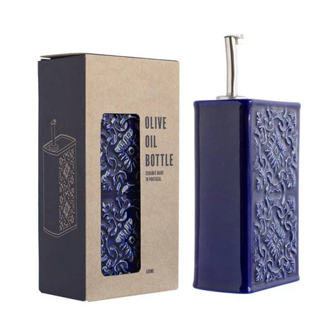 AZULEJO Olive Oil Dispenser 500ml - DARK BLUE