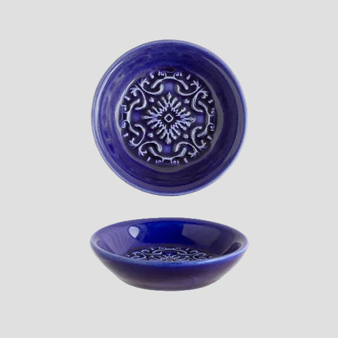 Platos de Aceite de Oliva AZUL AZULEJO – Juego de 2 