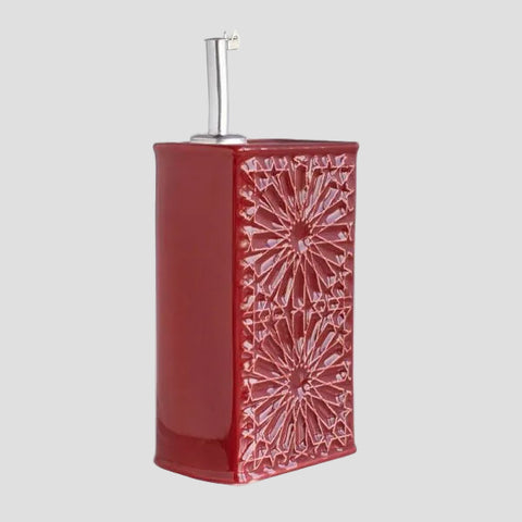 Dispensador de aceite de oliva ALICATOS 500ml - ROJO