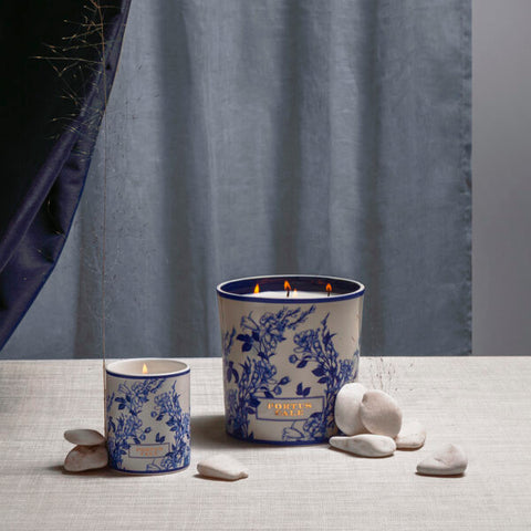 Gold & Blue Aromatic Candle 210g