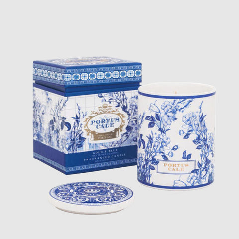 Gold & Blue Aromatic Candle 210g