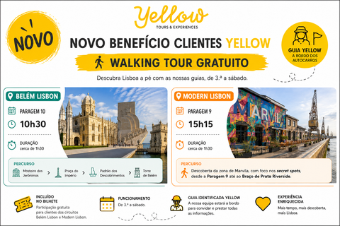 Yellow Bus - Belém Lisbon Bus Tour
