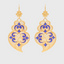 Earrings Heart of Viana Azulejo