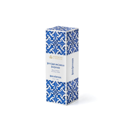 Diffuser: Tiles from Portugal - Azulejos de Portugal Diffuser - White Grape & Camellia