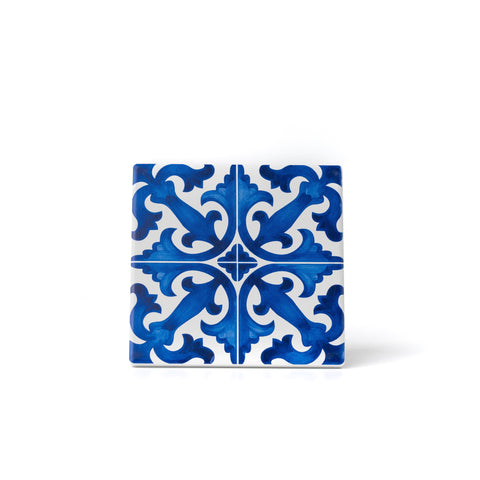 Decorative Tile - Tiles from Portugal - White Grape & Camellia