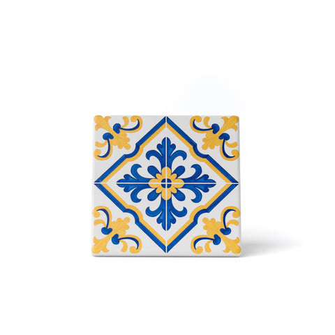 Azulejo Decorativo - Azulejos de Portugal - Limón y Albahaca