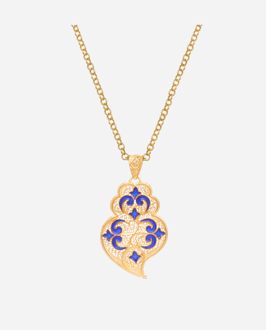 Necklace Heart of Viana Azulejo
