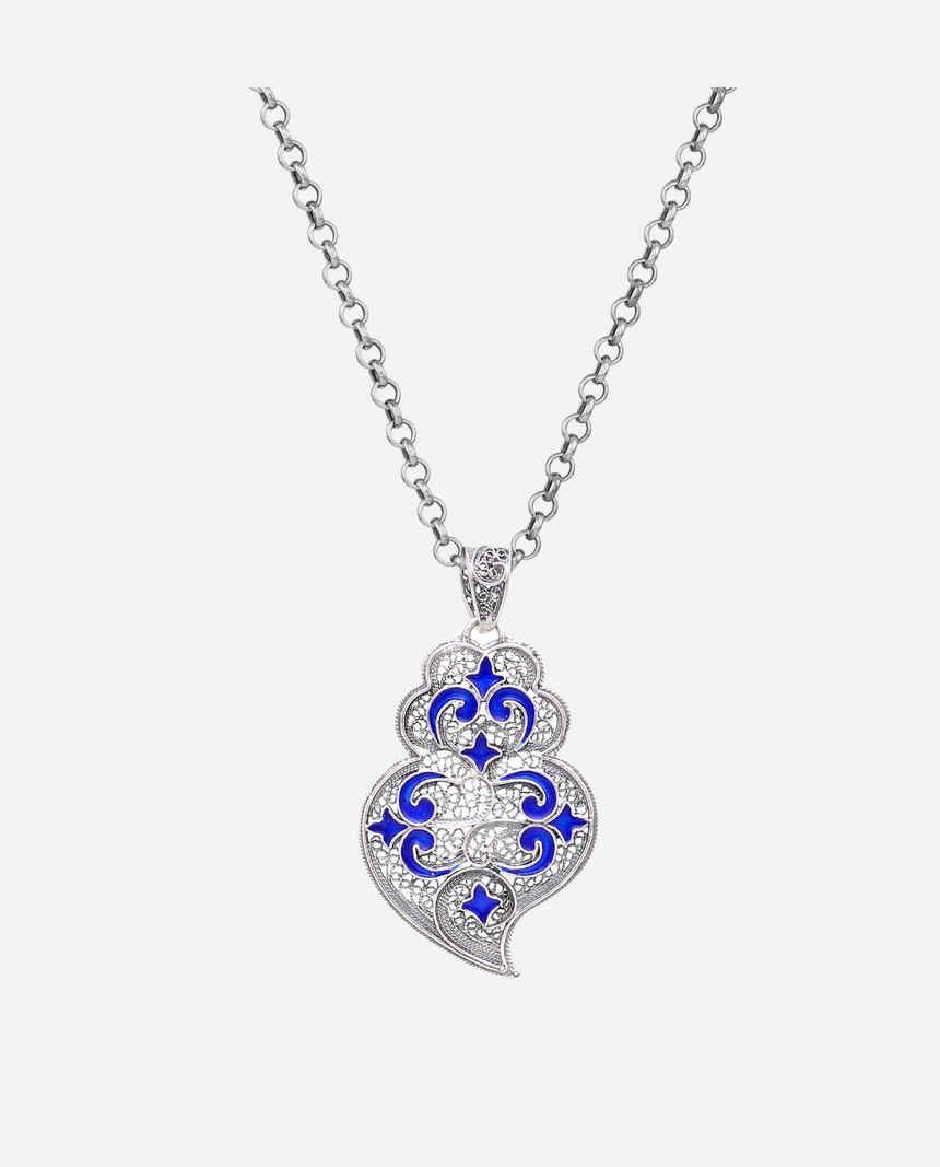 Necklace Heart of Viana Azulejo