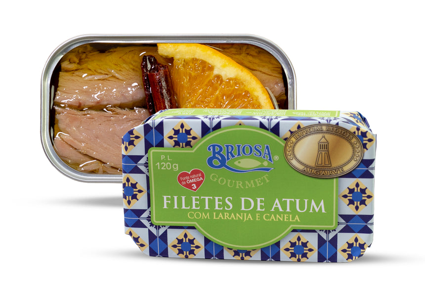 Filetes de Atún con Naranja y Canela - Briosa