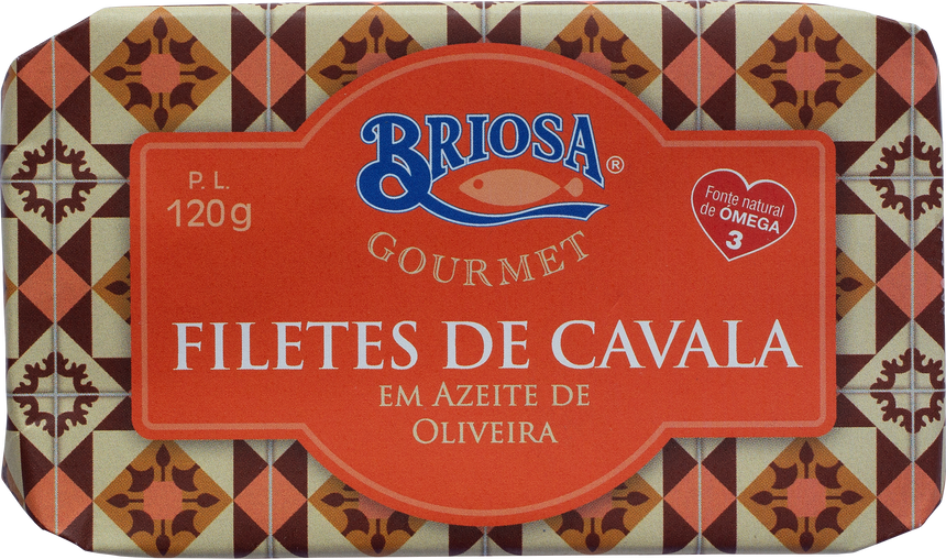 Filetes de Caballa en Aceite de Oliva - Briosa