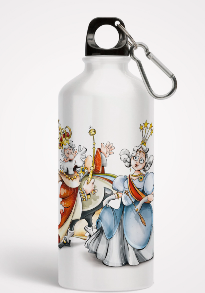 King & Queen Water Bottle