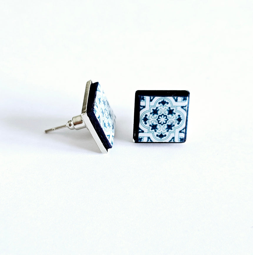 Pendientes Azulejos