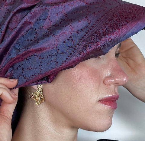 Brincos Ecos Reais da Cristina Nuño - Tamanho S