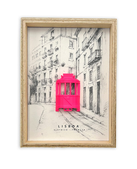 Marcos decorativos Tram 3D