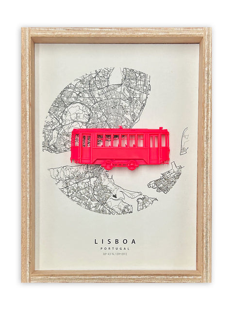 Marcos decorativos Tram 3D