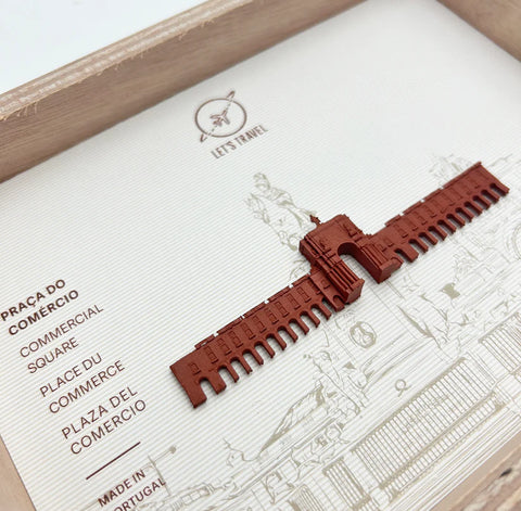 3D Decorative Picture Lisbon's Praça do Comércio