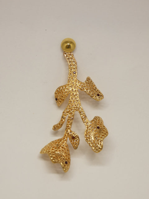 Brincos Ecos Reais da Cristina Nuño - Tamanho M